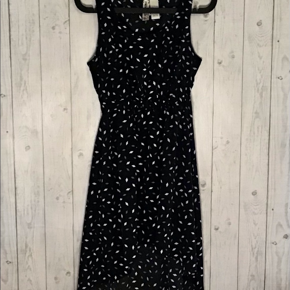 EUC Women’s L A-Line Polyester Geometric Print Dress